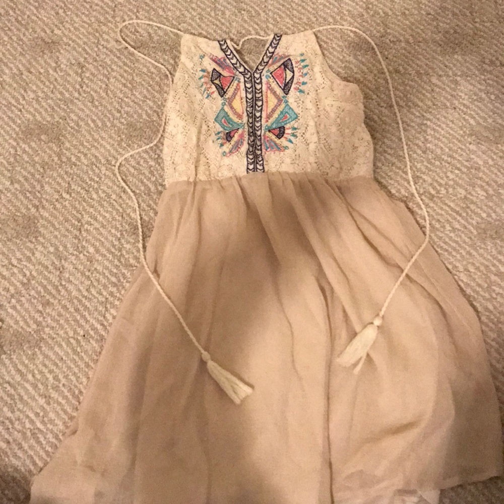 White summer dress